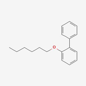 molecular formula C18H22O B1505688 2-Hexyloxy-1,1'-biphenyl 