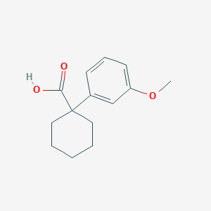 1-(3-Methoxyphenyl)cyclohexanecarboxylic acid