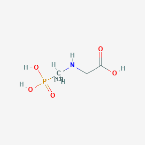 molecular formula C3H8NO5P B1505699 N-[Phosphono(~13~C)methyl]glycine CAS No. 287399-30-8