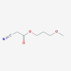 molecular formula C7H11NO3 B1505700 3-Methoxypropyl 2-cyanoacetate CAS No. 215045-44-6