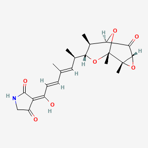 molecular formula C22H27NO7 B1505716 Tirandamycin A CAS No. 34429-70-4