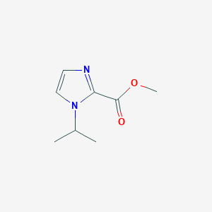 molecular formula C8H12N2O2 B15057174 methyl 1-isopropyl-1H-imidazole-2-carboxylate 
