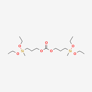 Carbonic acid bis[3-[methyldiethoxysilyl]propyl] ester