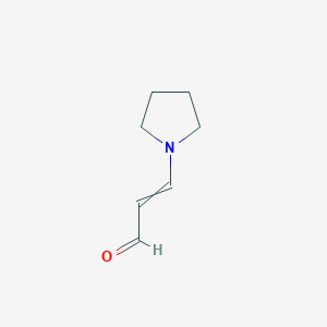 3-(Pyrrolidin-1-YL)prop-2-enal