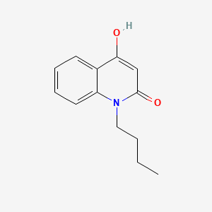 molecular formula C13H15NO2 B1505793 1-Butyl-4-hydroxy-2-quinolone CAS No. 6404-76-8