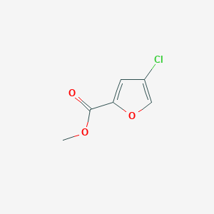 molecular formula C6H5ClO3 B15058050 Methyl4-chlorofuran-2-carboxylate 
