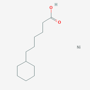 molecular formula C12H22NiO2 B1505807 6-cyclohexylhexanoic acid CAS No. 6283-88-1