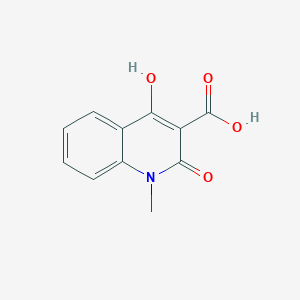 4-Hydroxy-1-methyl-2-oxo-1,2-dihydroquinoline-3-carboxylic acid