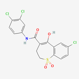 molecular formula C17H12Cl3NO4S B1505830 Enolicam CAS No. 59755-82-7