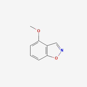 molecular formula C8H7NO2 B15058450 4-Methoxybenzo[d]isoxazole 
