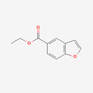 molecular formula C11H10O3 B15058509 Ethyl benzofuran-5-carboxylate 