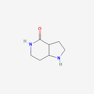 molecular formula C7H12N2O B1505858 Hexahydro-1H-pyrrolo[3,2-C]pyridin-4(2H)-one 