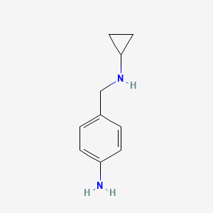 molecular formula C10H14N2 B1505862 N-Cyclopropyl-4-aminobenzylamine CAS No. 1082768-71-5