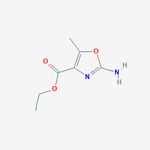 molecular formula C7H10N2O3 B1505863 Ethyl 2-Amino-5-methyloxazole-4-carboxylate CAS No. 1065099-78-6