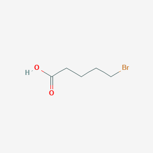 molecular formula C5H9BrO2 B150588 5-溴戊酸 CAS No. 2067-33-6
