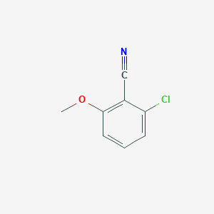 molecular formula C8H6ClNO B015059 2-Chloro-6-methoxybenzonitrile CAS No. 6575-10-6