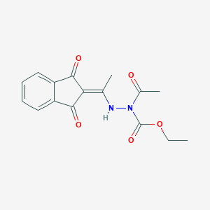 molecular formula C16H16N2O5 B150590 Caribbazoin A CAS No. 130518-25-1