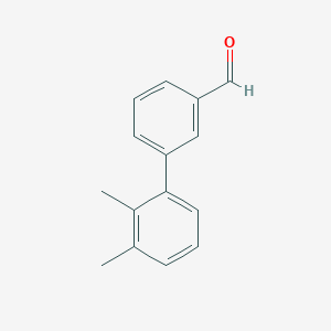 molecular formula C15H14O B1505915 3-(2,3-DIMETHYLPHENYL)BENZALDEHYDE CAS No. 885964-91-0