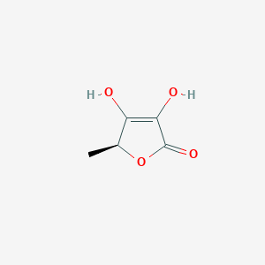 molecular formula C5H6O4 B15059188 (S)-3,4-Dihydroxy-5-methylfuran-2(5H)-one 