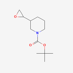 molecular formula C12H21NO3 B1505921 tert-Butyl 3-(oxiran-2-yl)piperidine-1-carboxylate CAS No. 405087-74-3