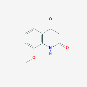 molecular formula C10H9NO3 B15059568 8-Methoxyquinoline-2,4(1H,3H)-dione 
