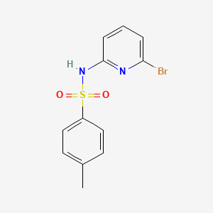 molecular formula C12H11BrN2O2S B15059873 N-(6-Bromo-2-pyridyl)-4-methylbenzenesulfonamide 