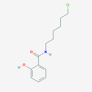 molecular formula C13H18ClNO2 B15060064 N-(6-Chlorohexyl)-2-hydroxybenzamide 