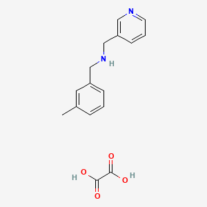 molecular formula C16H18N2O4 B15060260 N-(3-Methylbenzyl)-1-(pyridin-3-yl)methanamine oxalate 
