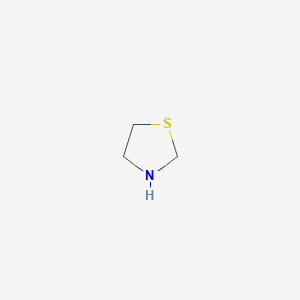 molecular formula C3H7NS B150603 噻唑烷 CAS No. 504-78-9