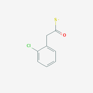 molecular formula C8H6ClOS- B15060656 o-Chlorophenylthioacetate 