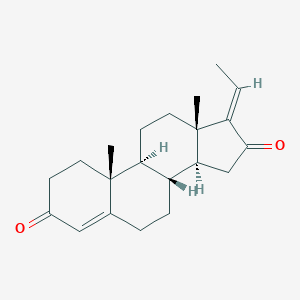 molecular formula C21H28O2 B150607 E-Guggulsterone CAS No. 39025-24-6