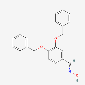 molecular formula C21H19NO3 B15060767 3,4-Bis-benzyloxy-benzaldehyde oxime 