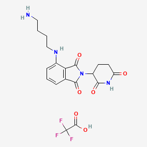Thalidomide-NH-C4-NH2 TFA