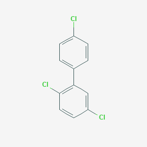 molecular formula C12H7Cl3 B150608 2,4',5-Trichlorobiphenyl CAS No. 16606-02-3