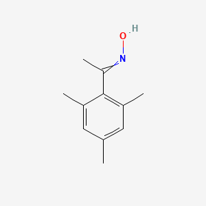molecular formula C11H15NO B15061004 N-[1-(2,4,6-trimethylphenyl)ethylidene]hydroxylamine 