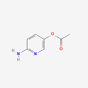 molecular formula C7H8N2O2 B15061048 (6-Aminopyridin-3-yl) acetate 