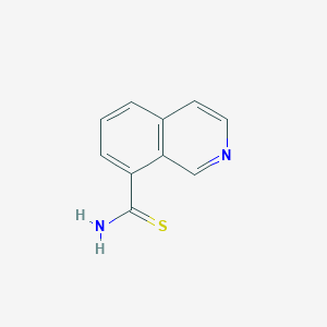 molecular formula C10H8N2S B1506136 Isoquinoline-8-carbothioamide CAS No. 885272-58-2