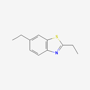 molecular formula C11H13NS B1506141 2,6-Diethylbenzothia 