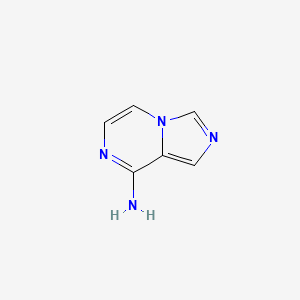 molecular formula C6H6N4 B1506158 Imidazo[1,5-A]pyrazin-8-amine CAS No. 26538-77-2