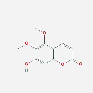molecular formula C11H10O5 B150616 Umckalin CAS No. 43053-62-9