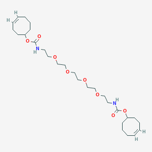 molecular formula C28H48N2O8 B15061666 TCO-PEG4-TCO 