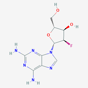 molecular formula C10H13FN6O3 B150617 2-Amino-2'-deoxy-2'-fluoroadenosine CAS No. 134444-47-6