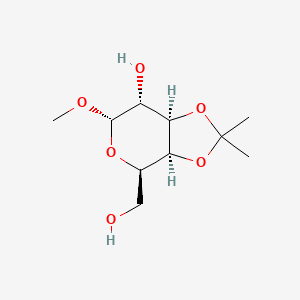 molecular formula C10H18O6 B15061821 Methyl 3,4-O-isopropylidene-a-D-galactopyranoside 