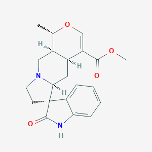 molecular formula C21H24N2O4 B150619 钩藤碱 c CAS No. 5629-60-7