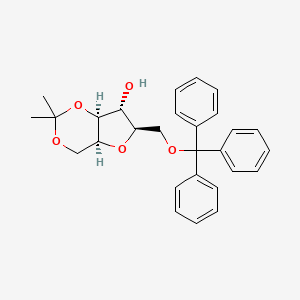 2,5-Anhydro-1,3-O-isopropylidene-6-O-trityl-D-glucitol