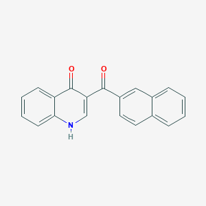 molecular formula C20H13NO2 B15062258 3-(2-Naphthoyl)quinolin-4(1H)-one CAS No. 821004-10-8