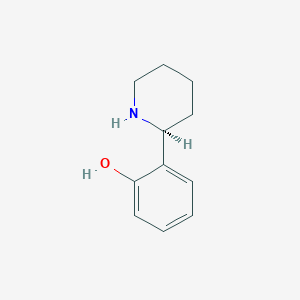 molecular formula C11H15NO B1506234 (S)-2-(piperidin-2-yl)phenol 