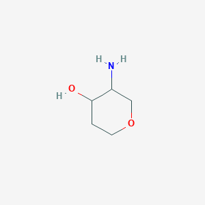 molecular formula C5H11NO2 B1506238 3-Aminotetrahydro-2H-pyran-4-ol CAS No. 33318-88-6