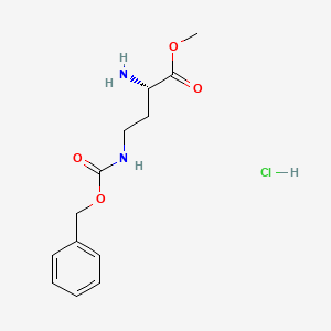 molecular formula C13H19ClN2O4 B1506253 N4-Z-(S)-2,4-Diaminobutanoic acid methyl ester hydrochloride 