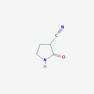 molecular formula C5H6N2O B1506257 2-Oxopyrrolidine-3-carbonitrile CAS No. 89322-69-0